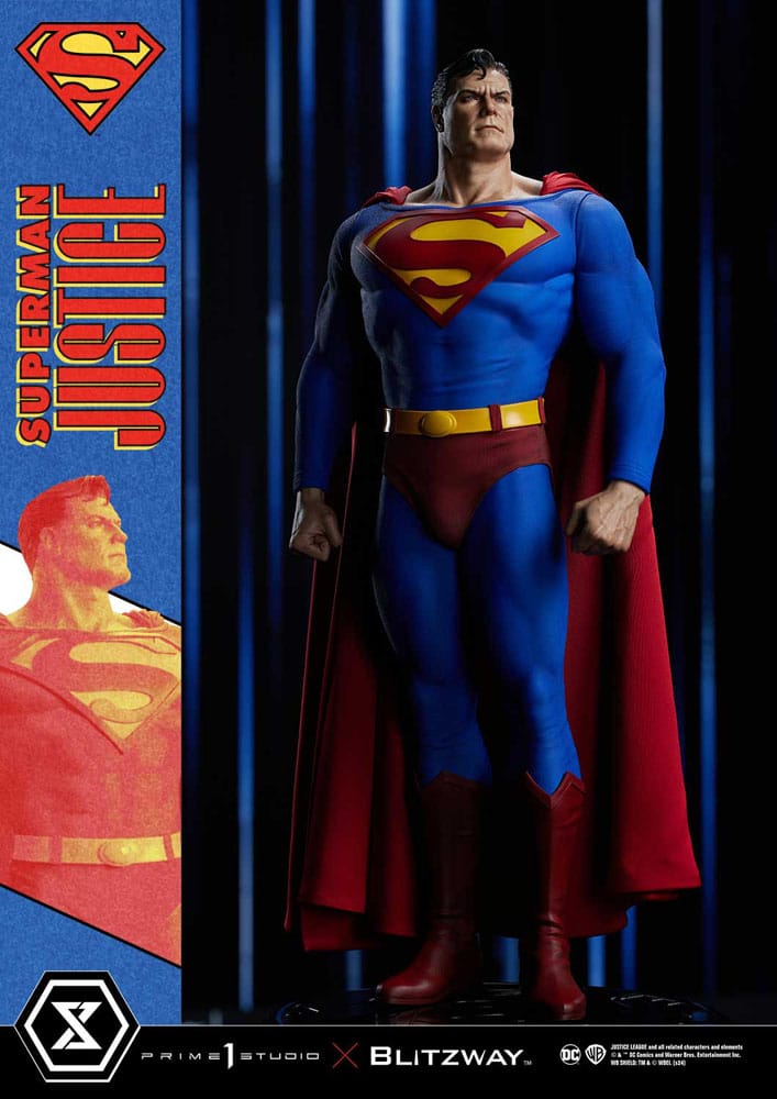 DC Comics statuette Premium Masterline Series 1/4 Superman Justice Comics 57 cm
