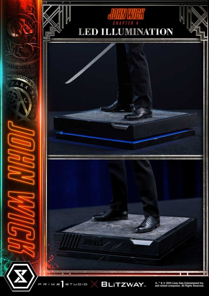 John Wick Chapter 4 statuette Premium Masterline Series 1/4 John Wick 54 cm