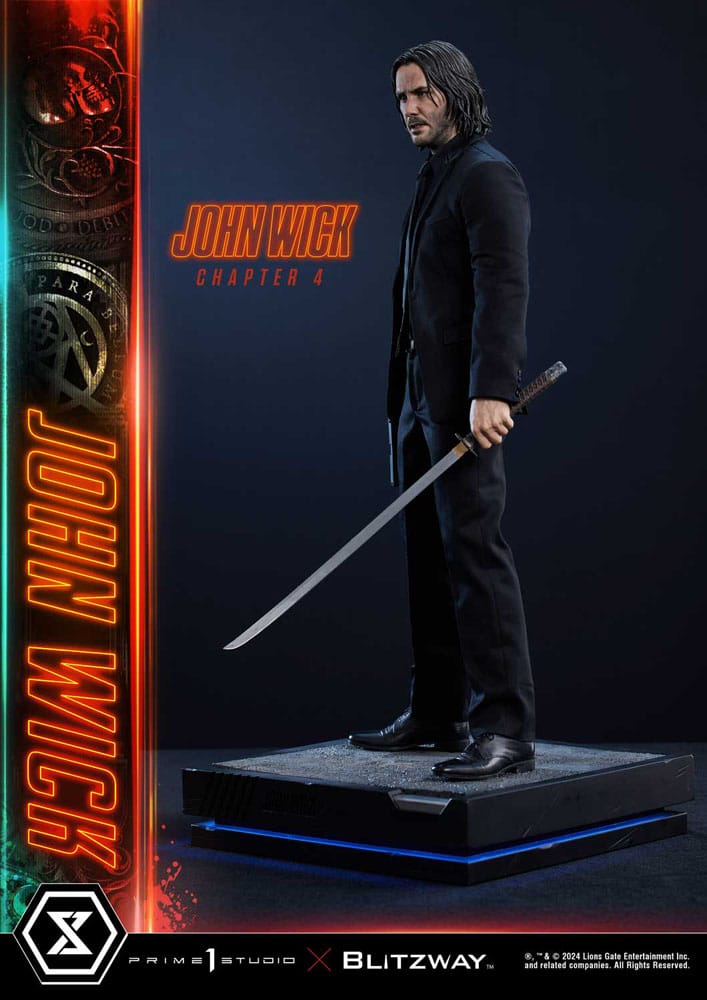 John Wick Chapter 4 statuette Premium Masterline Series 1/4 John Wick 54 cm