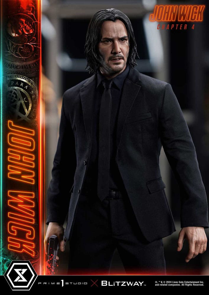 John Wick Chapter 4 statuette Premium Masterline Series 1/4 John Wick 54 cm