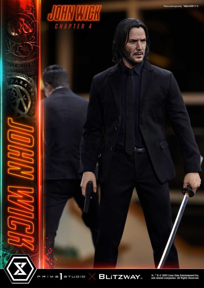 John Wick Chapter 4 statuette Premium Masterline Series 1/4 John Wick 54 cm