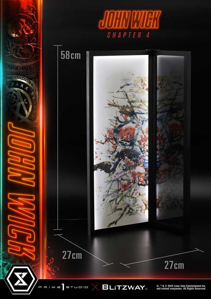 John Wick Chapter 4 statuette Ultimate Premium Masterline Series 1/4 John Wick Deluxe Version 54 cm