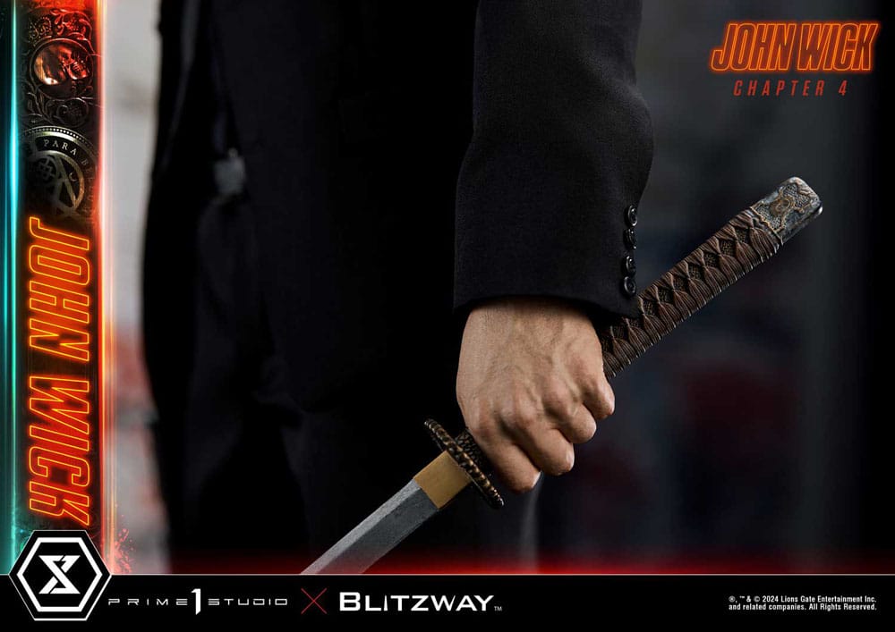John Wick Chapter 4 statuette Ultimate Premium Masterline Series 1/4 John Wick Deluxe Version 54 cm