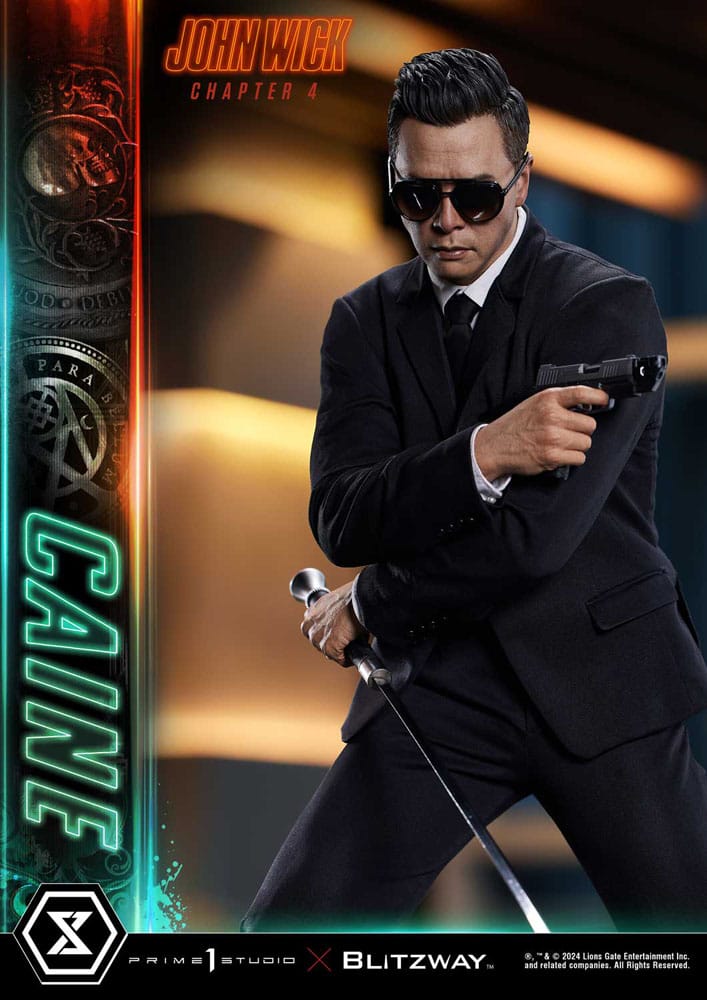 John Wick Chapter 4 statuette Ultimate Premium Masterline Series 1/4 John Wick: Chapter 4 Caine 48 cm