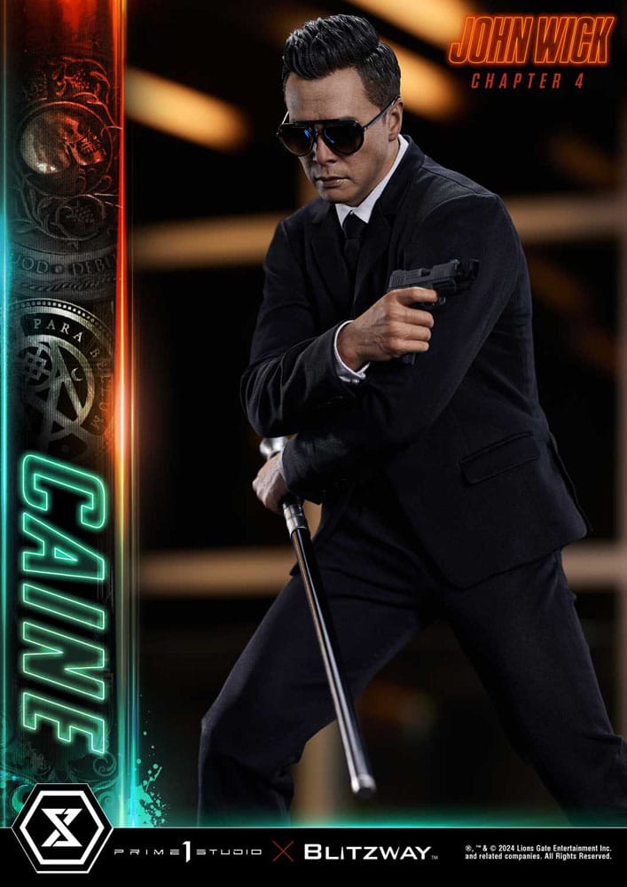 John Wick Chapter 4 statuette Ultimate Premium Masterline Series 1/4 John Wick: Chapter 4 Caine 48 cm