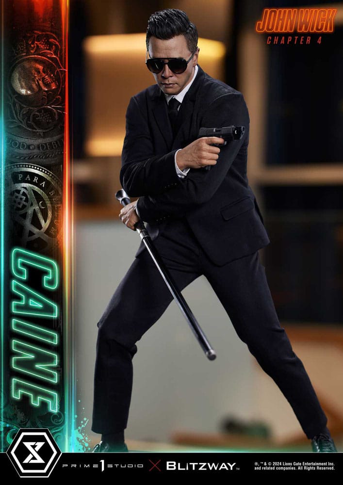 John Wick Chapter 4 statuette Ultimate Premium Masterline Series 1/4 John Wick: Chapter 4 Caine 48 cm