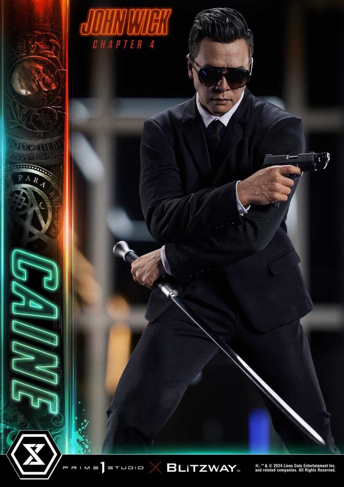 John Wick Chapter 4 statuette Ultimate Premium Masterline Series 1/4 John Wick: Chapter 4 Caine 48 cm