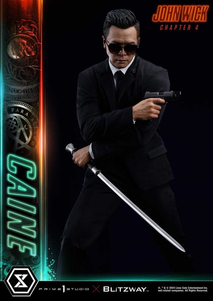 John Wick Chapter 4 statuette Ultimate Premium Masterline Series 1/4 John Wick: Chapter 4 Caine 48 cm