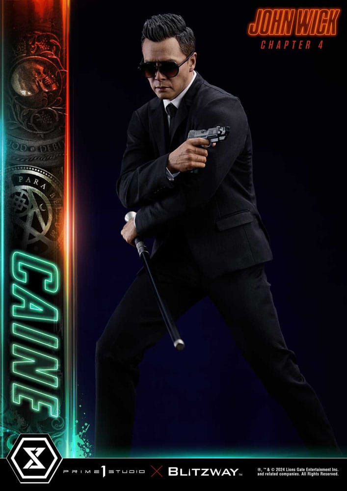 John Wick Chapter 4 statuette Ultimate Premium Masterline Series 1/4 John Wick: Chapter 4 Caine 48 cm