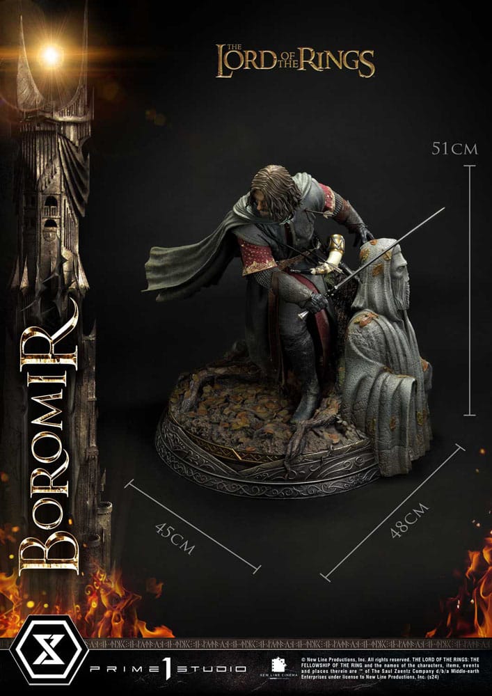 Le Seigneur des Anneaux statuette 1/4 Boromir Bonus Ver. 51 cm