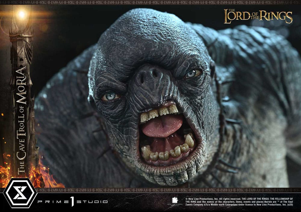 Le Seigneur des anneaux statuette Premium Masterline Series 1/6 Cave Troll of Moria 91 cm