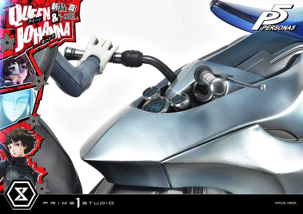 Persona 5 statuette Premium Masterline Series 1/4 Makoto Niijima "Queen" & Johanna 42 cm