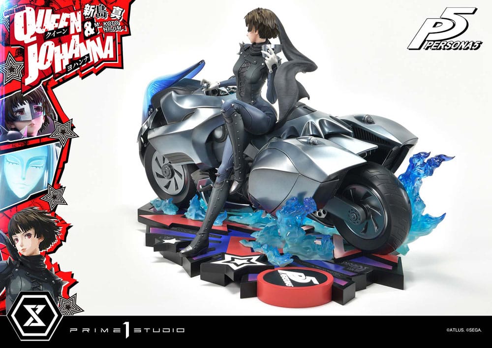 Persona 5 statuette Premium Masterline Series 1/4 Makoto Niijima "Queen" & Johanna Bonus Version 42 cm