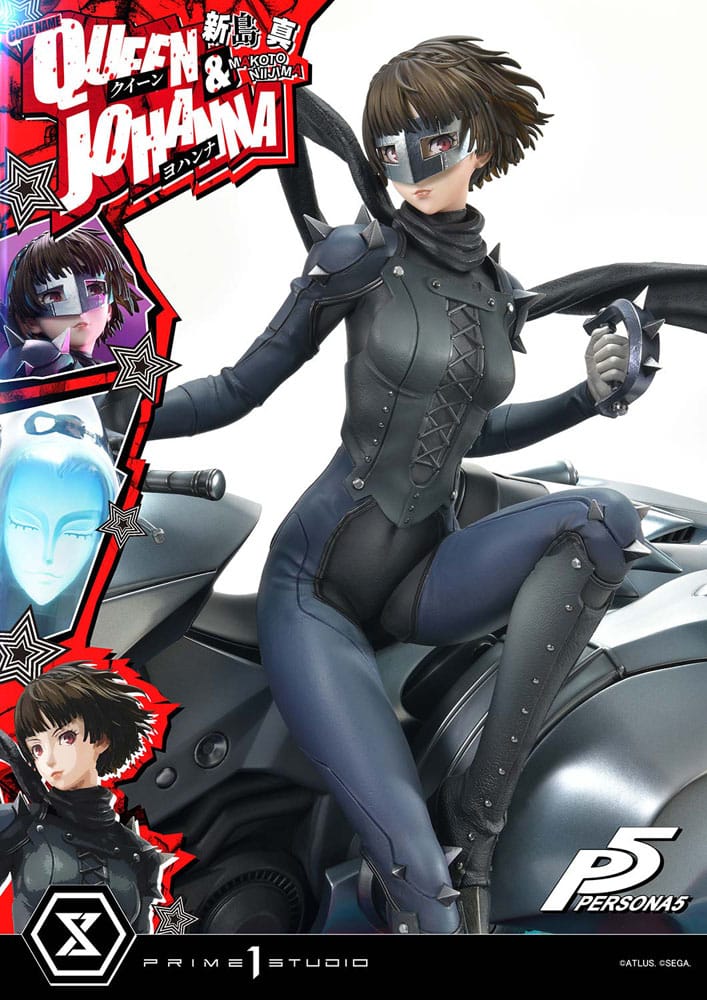 Persona 5 statuette Premium Masterline Series 1/4 Makoto Niijima "Queen" & Johanna Bonus Version 42 cm