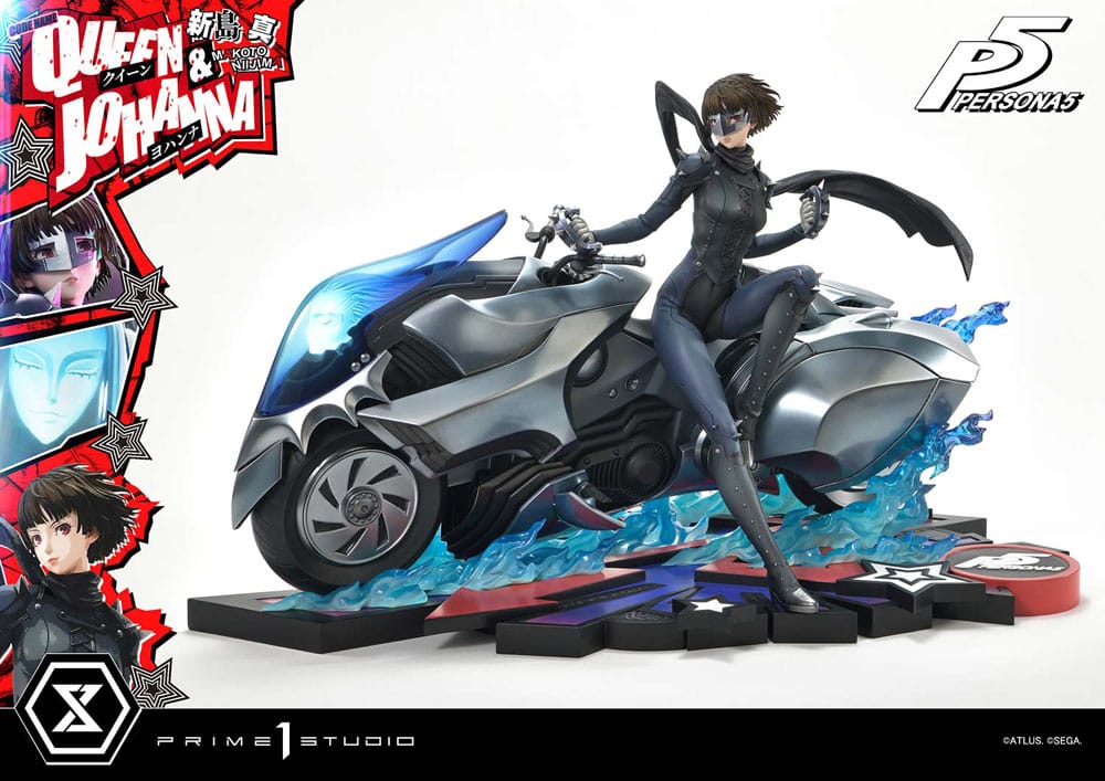 Persona 5 statuette Premium Masterline Series 1/4 Makoto Niijima "Queen" & Johanna Bonus Version 42 cm