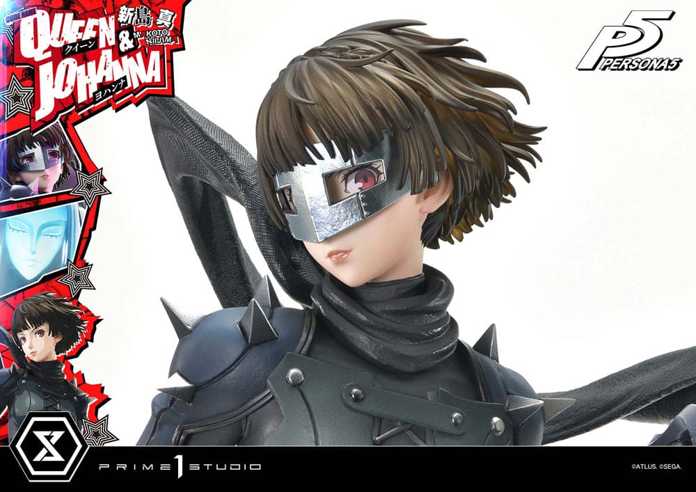 Persona 5 statuette Premium Masterline Series 1/4 Makoto Niijima "Queen" & Johanna Bonus Version 42 cm