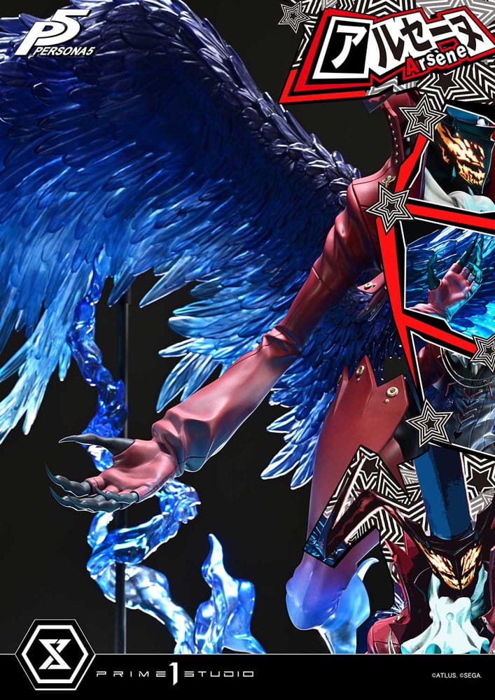 Shin Megami Tensei: Persona 5 statuette Premium Masterline Series 1/4 Arsène Bonus Version 96 cm