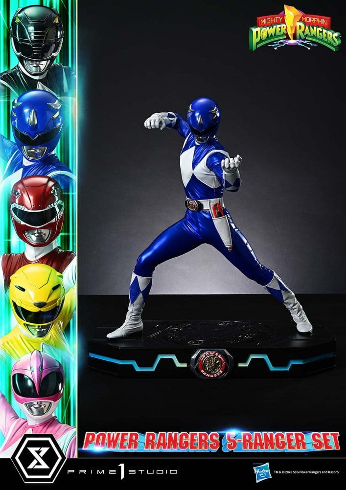 Mighty Morphin Power Rangers Premium Masterline Set de 5 statuettes 1/4 57 cm