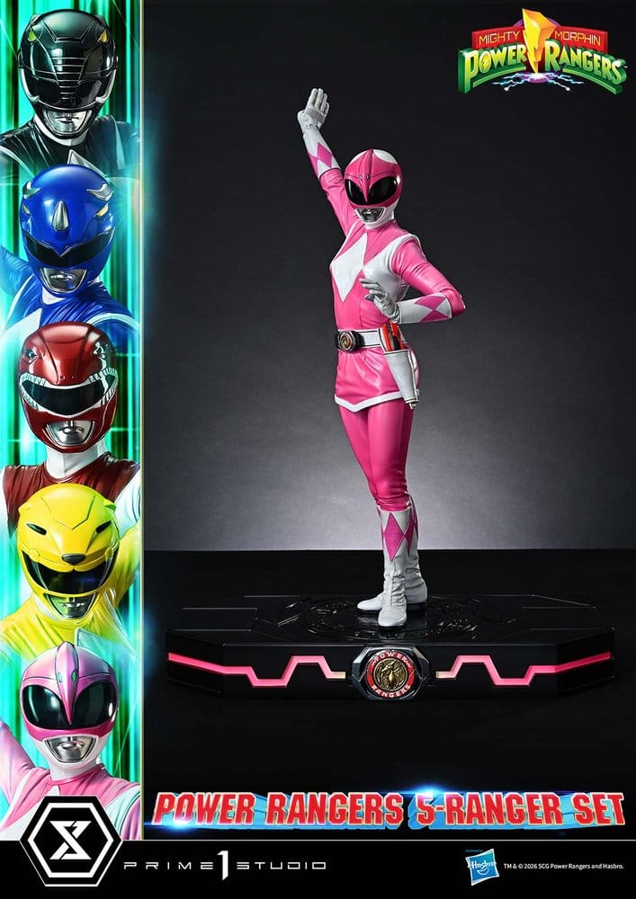 Mighty Morphin Power Rangers Premium Masterline Set de 5 statuettes 1/4 57 cm