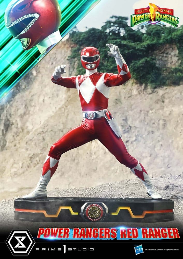 Mighty Morphin Power Rangers Premium Masterline statuette 1/4 Red Ranger 62 cm