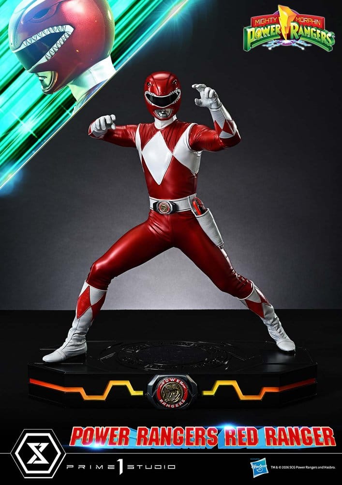 Mighty Morphin Power Rangers Premium Masterline statuette 1/4 Red Ranger 62 cm