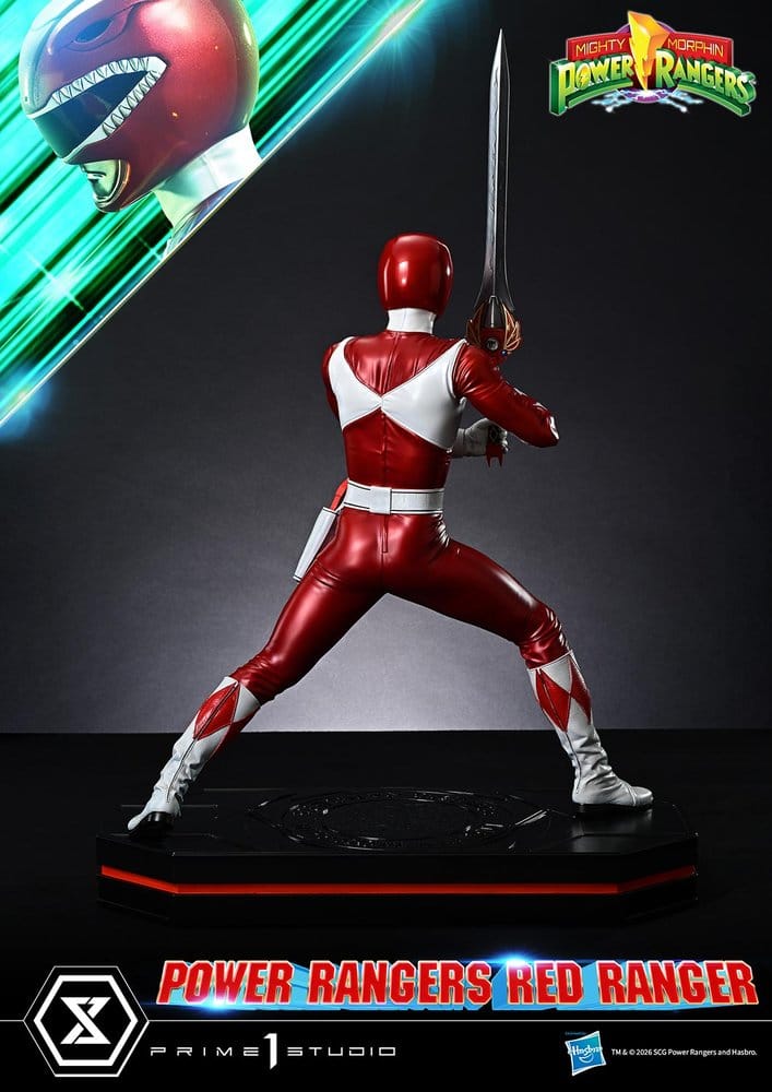 Mighty Morphin Power Rangers Premium Masterline statuette 1/4 Red Ranger 62 cm