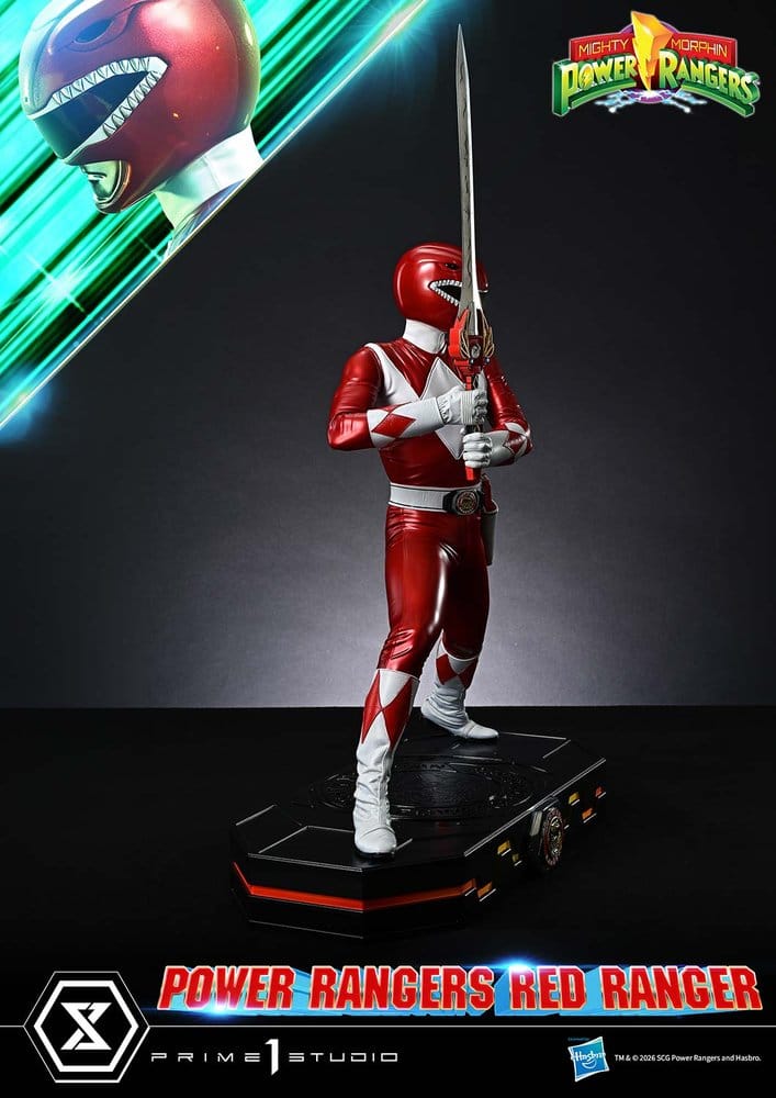 Mighty Morphin Power Rangers Premium Masterline statuette 1/4 Red Ranger 62 cm