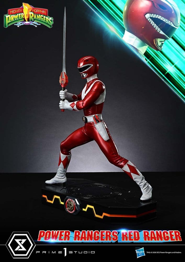 Mighty Morphin Power Rangers Premium Masterline statuette 1/4 Red Ranger 62 cm
