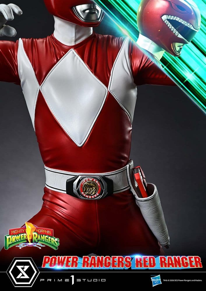 Mighty Morphin Power Rangers Premium Masterline statuette 1/4 Red Ranger 62 cm