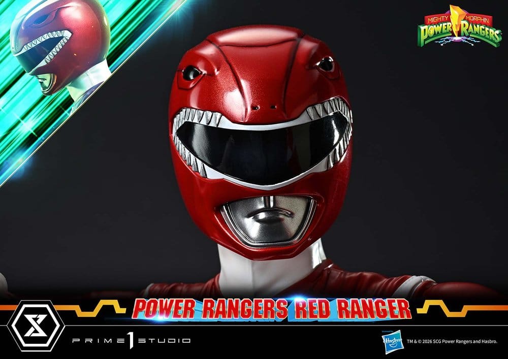 Mighty Morphin Power Rangers Premium Masterline statuette 1/4 Red Ranger 62 cm