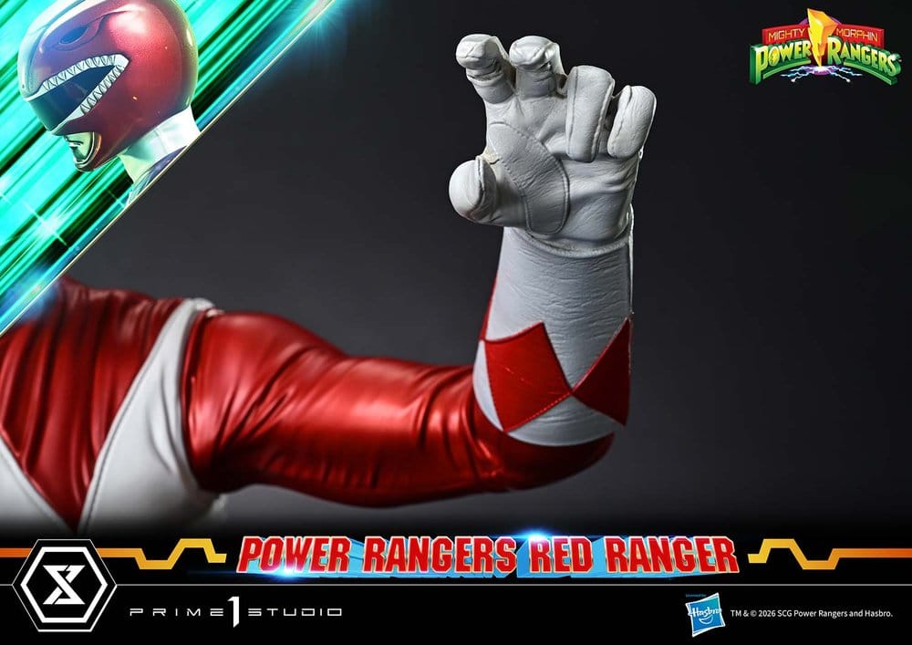 Mighty Morphin Power Rangers Premium Masterline statuette 1/4 Red Ranger 62 cm