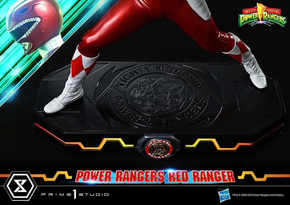 Mighty Morphin Power Rangers Premium Masterline statuette 1/4 Red Ranger 62 cm