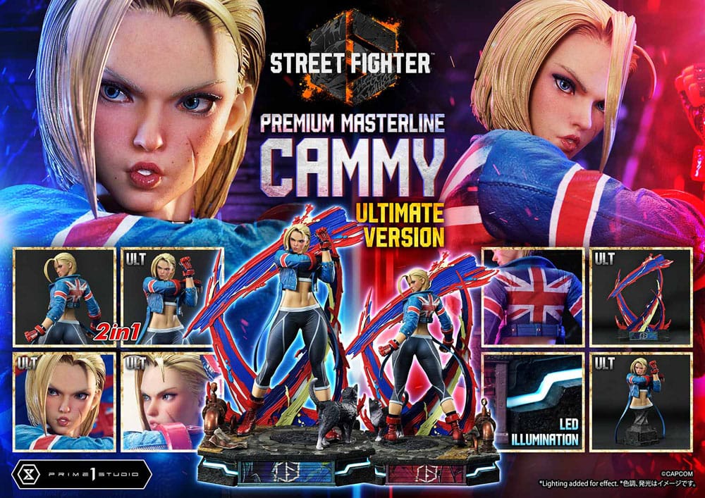 Street Fighter statuette Ultimate Premium Masterline Series 1/4 Cammy Bonus Version 55 cm