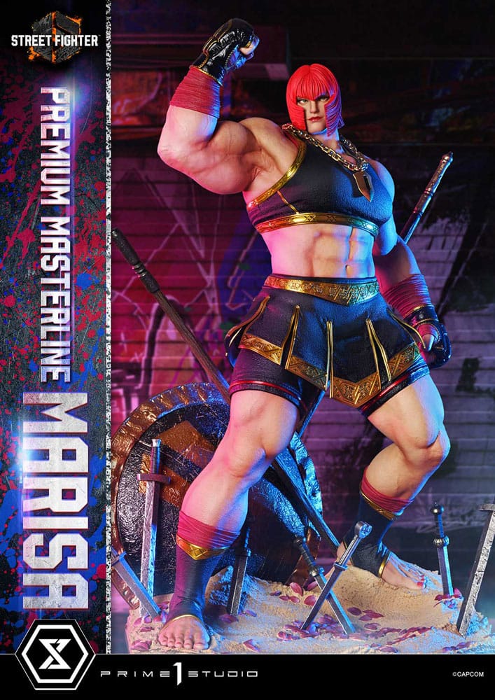 Street Fighter 6 statuette Premium Masterline Series 1/4 Marisa 70 cm