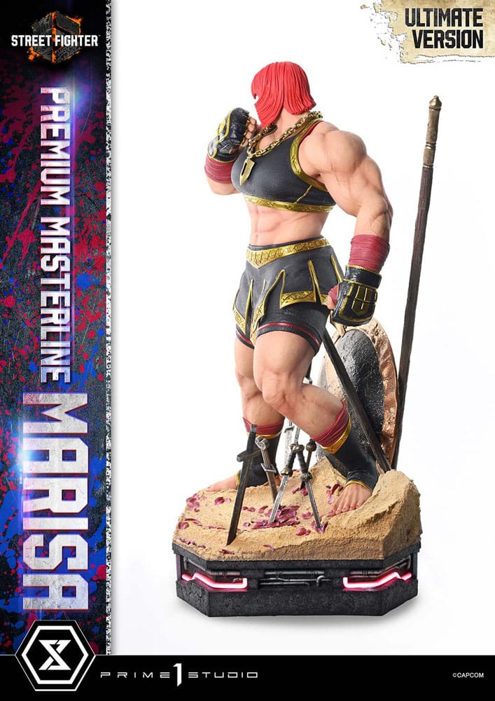 Street Fighter 6 statuette Premium Masterline Series 1/4 Marisa Ultimate Version 70 cm