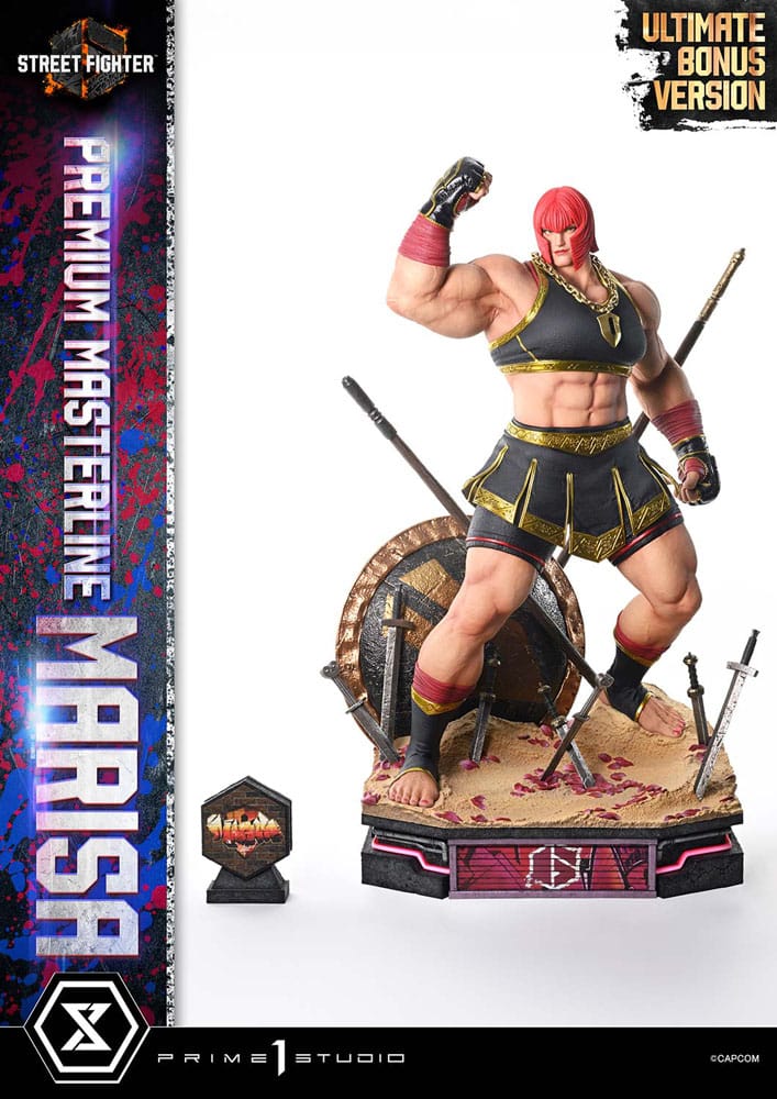 Street Fighter 6 statuette Premium Masterline Series 1/4 Marisa Ultimate Bonus Version 70 cm