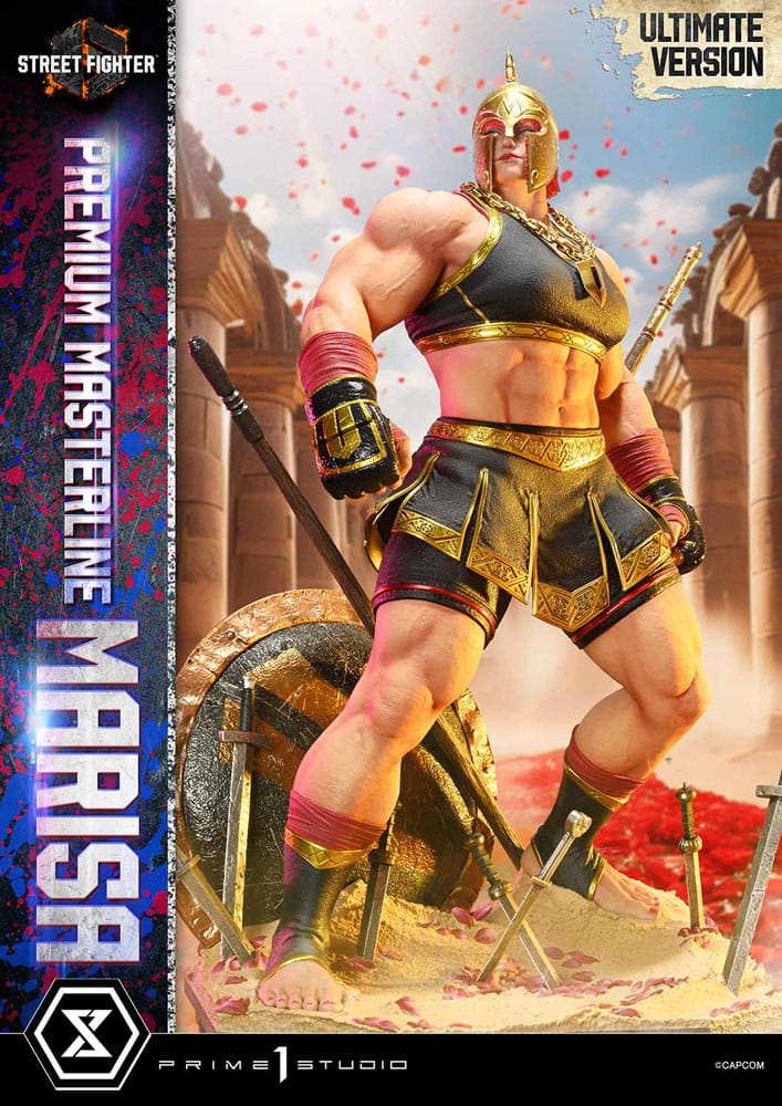 Street Fighter 6 statuette Premium Masterline Series 1/4 Marisa Ultimate Bonus Version 70 cm