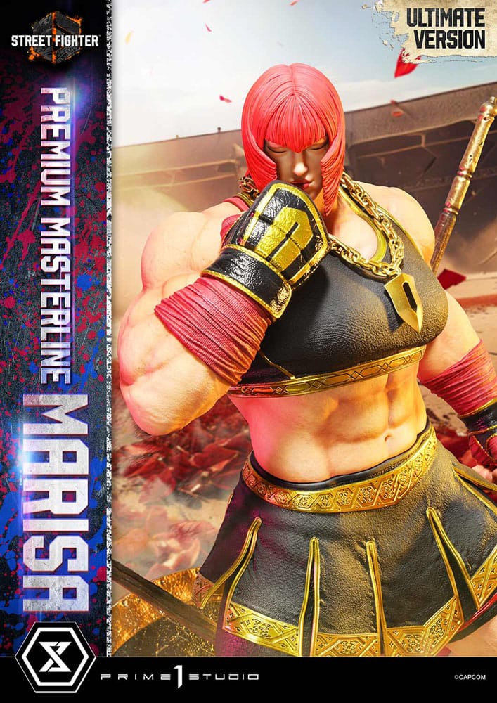 Street Fighter 6 statuette Premium Masterline Series 1/4 Marisa Ultimate Bonus Version 70 cm