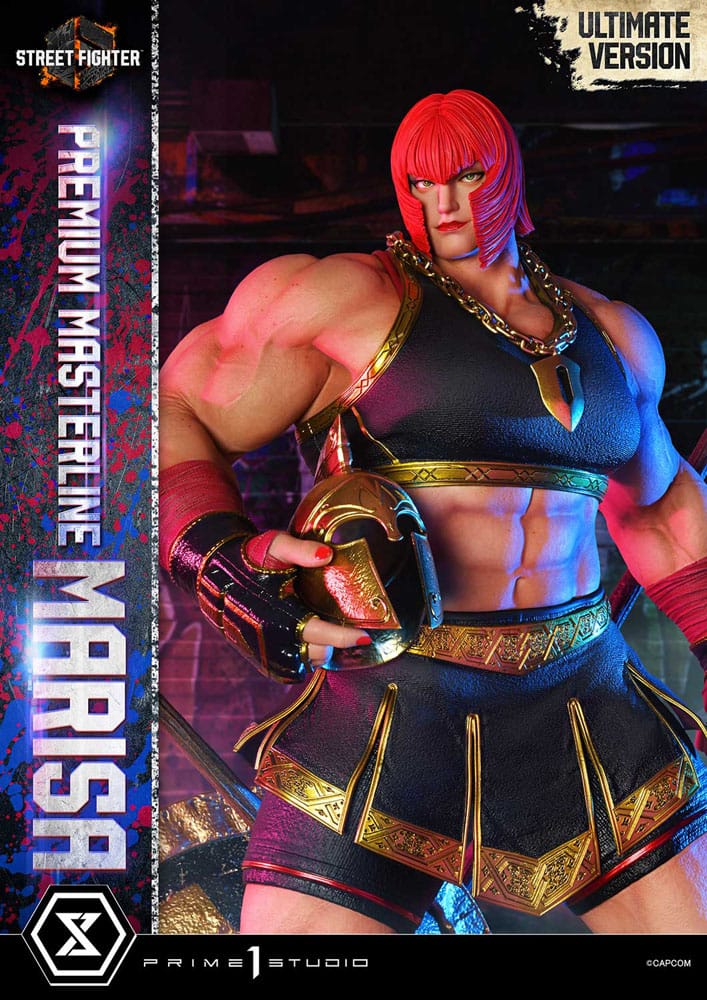 Street Fighter 6 statuette Premium Masterline Series 1/4 Marisa Ultimate Bonus Version 70 cm