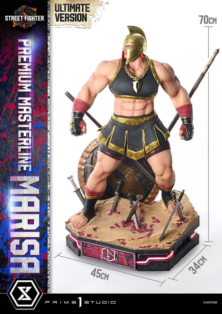Street Fighter 6 statuette Premium Masterline Series 1/4 Marisa Ultimate Bonus Version 70 cm