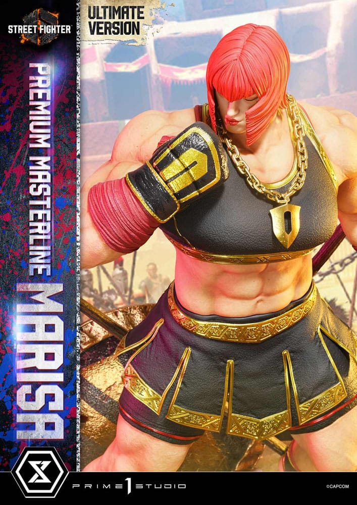 Street Fighter 6 statuette Premium Masterline Series 1/4 Marisa Ultimate Bonus Version 70 cm