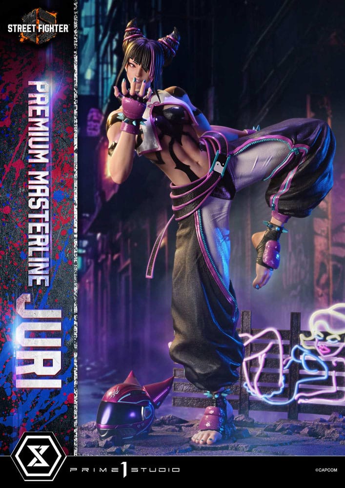 Street Fighter 6 statuette Premium Masterline Series 1/4 Juri 58 cm