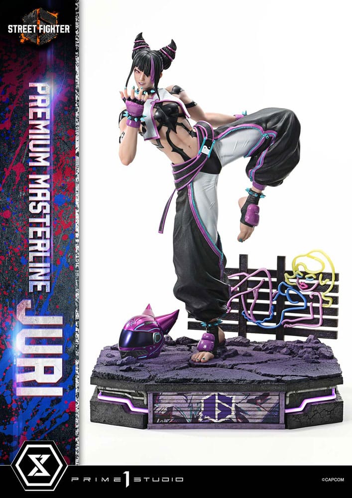 Street Fighter 6 statuette Premium Masterline Series 1/4 Juri 58 cm