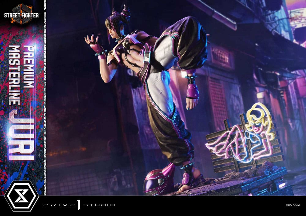 Street Fighter 6 statuette Premium Masterline Series 1/4 Juri 58 cm