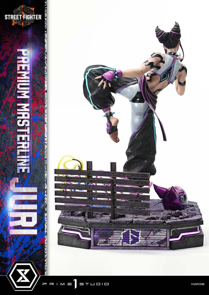 Street Fighter 6 statuette Premium Masterline Series 1/4 Juri 58 cm