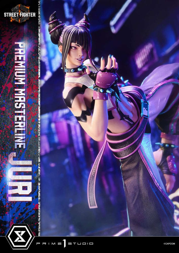 Street Fighter 6 statuette Premium Masterline Series 1/4 Juri 58 cm