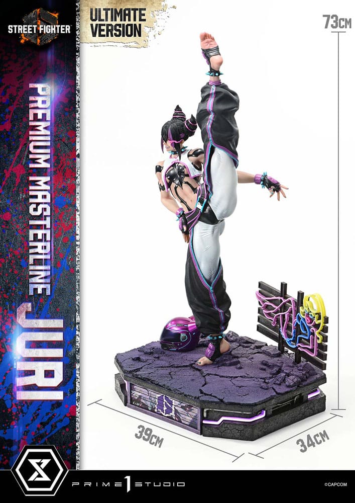 Street Fighter 6 statuette Premium Masterline Series 1/4 Juri Ultimate Version 58 cm