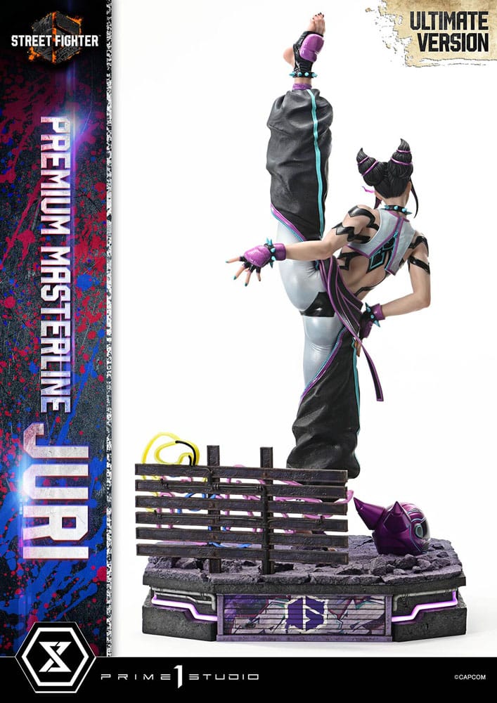Street Fighter 6 statuette Premium Masterline Series 1/4 Juri Ultimate Version 58 cm