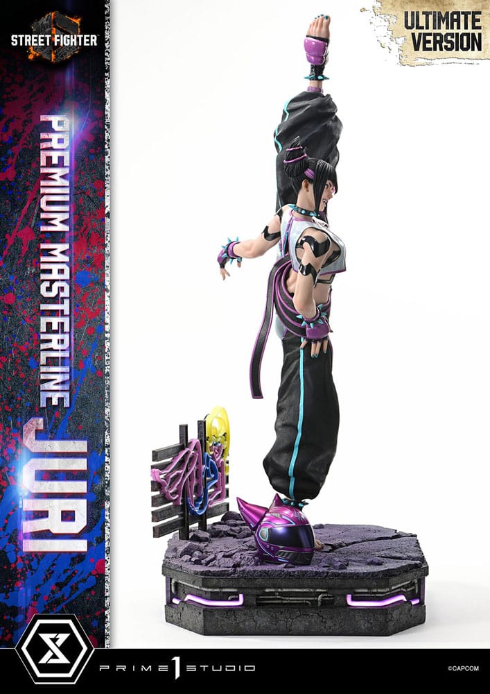 Street Fighter 6 statuette Premium Masterline Series 1/4 Juri Ultimate Version 58 cm