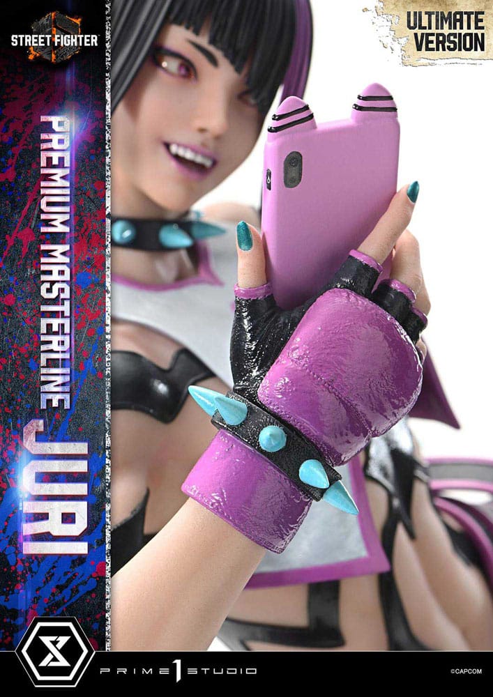 Street Fighter 6 statuette Premium Masterline Series 1/4 Juri Ultimate Version 58 cm